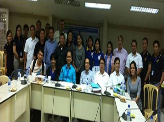 Members of the Regional Development Council 3 and COS of Congressmen pose after the presentation of budget proposal.