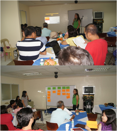 DILG R-3 Mgt. Team brainstorms on DILG R-3 Program Evaluation/