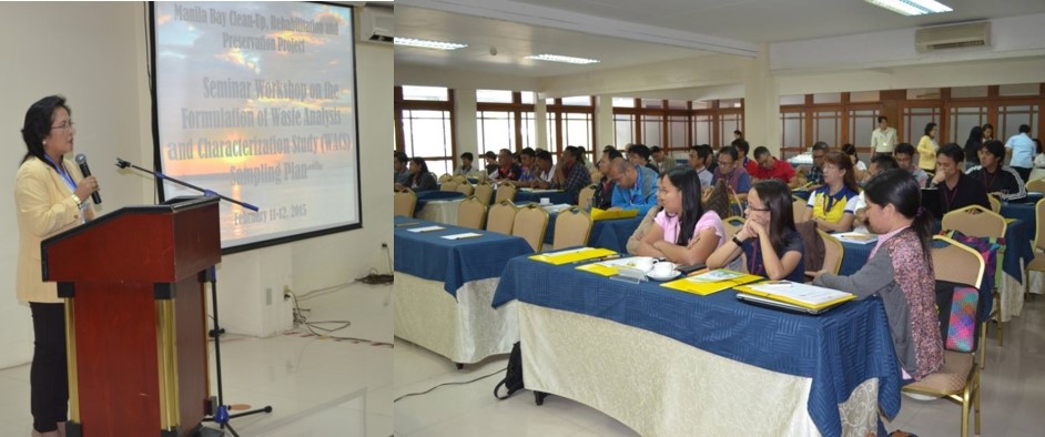 RD Dijan stresses the importance of the conduct of the WACS sampling plan to the participants