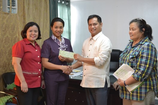 From Left: LGOO V Maria Isabelita Cruz, Angat Municipal Treasurer Melba M. Dizon, DILG Bulacan OIC-Provincial Director Darwin D. David and LGOO VI Victoria C. Gabe